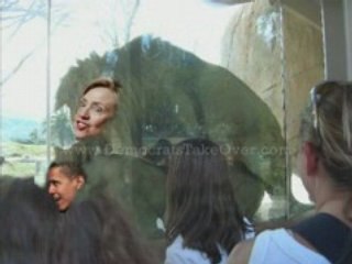 Comedy: "Hillary on Top" Hillary doing Obama Doggy Style