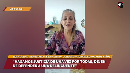 “Hagamos justicia de una vez por todas, dejen de defender a una delincuente”