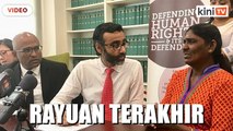 Ibu Nagaenthran buat rayuan terakhir sehari sebelum hukuman mati