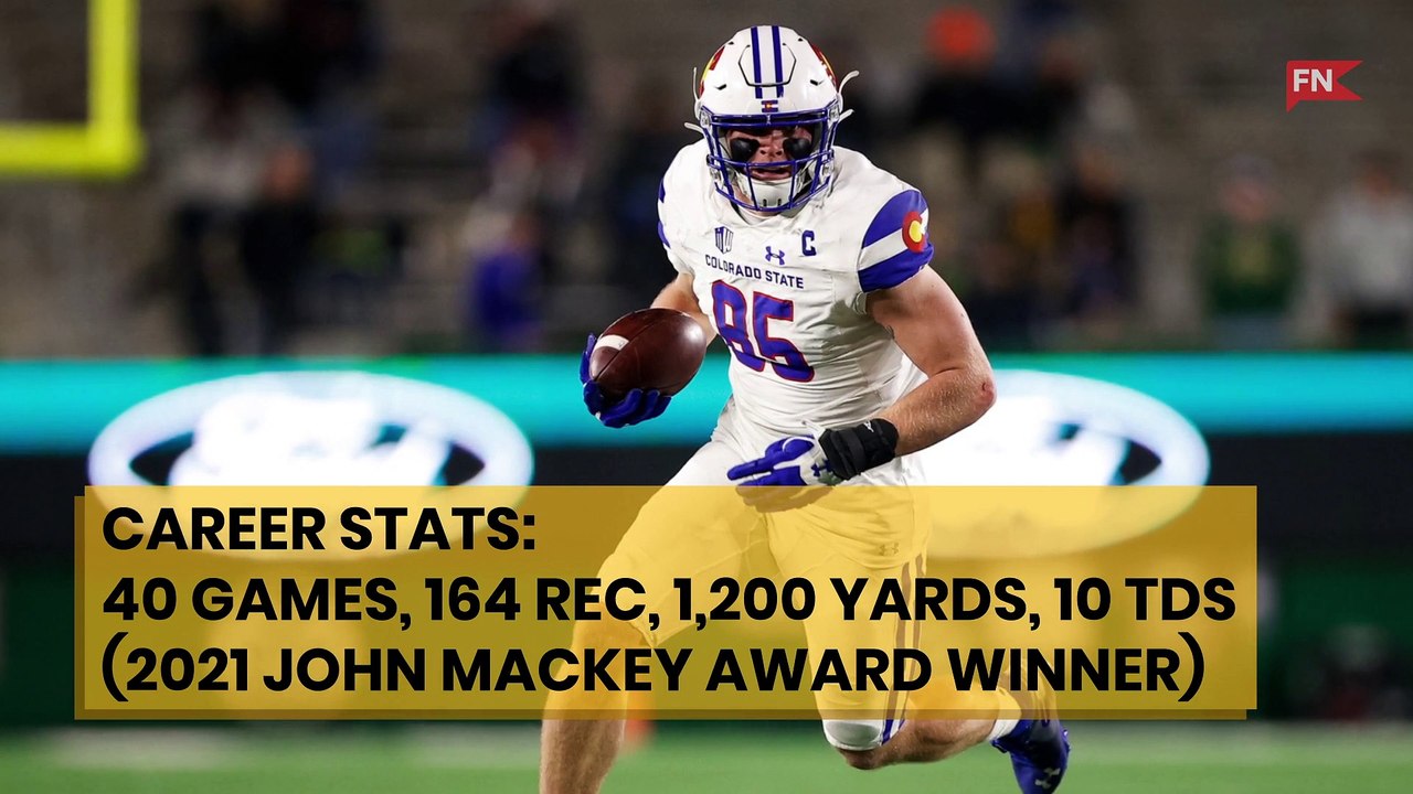 Top Tight End Prospects in 2022 NFL Draft video Dailymotion