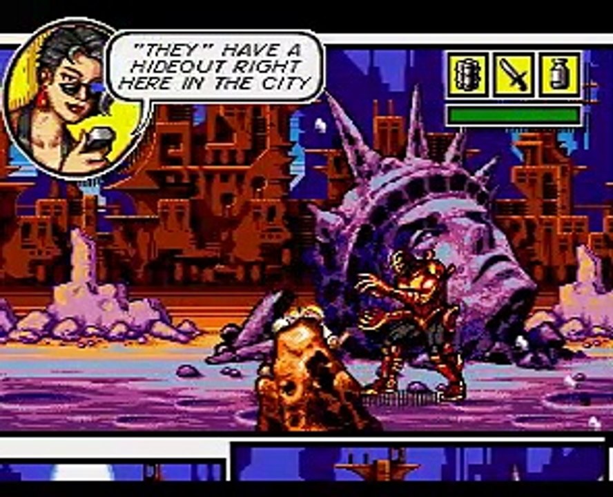 Comix Zone online multiplayer - megadrive