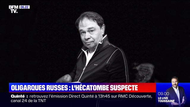 Une série de morts suspectes d'oligarques russes depuis le début de la guerre en Ukraine