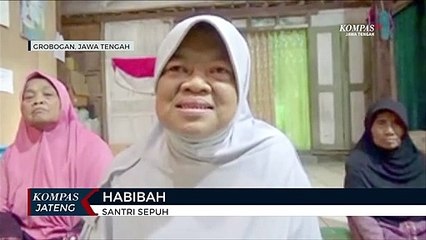 Warga Lansia Mendalami Ilmu Agama di Pondok Pesantren