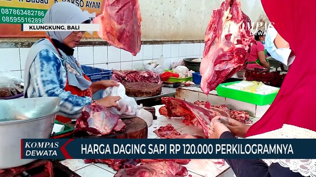 Jelang lebaran harga daging sapi naik