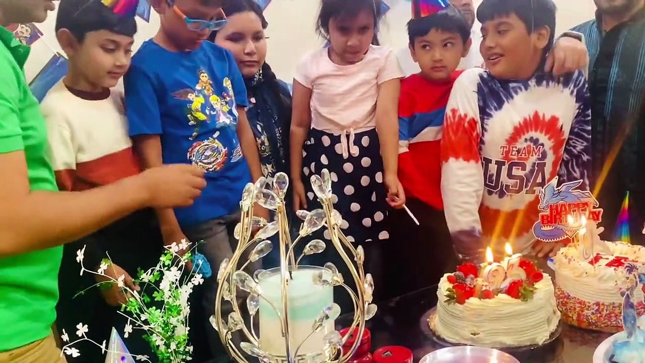 ihsaan 8th birthday party 2021