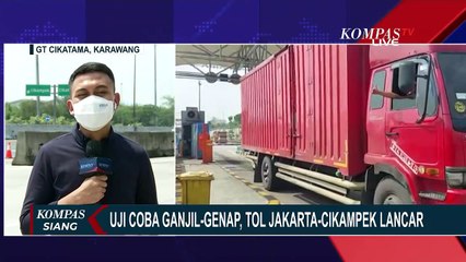 Update Kondisi Gerbang Tol CIkatama Siang Ini, Terpantau Tak Ada Antrean Kendaraan