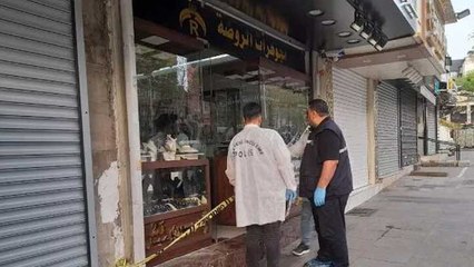 Oksijen tüpüyle kuyumcu soygunu