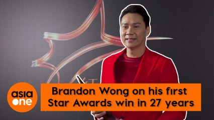 Star Awards 2022: Brandon Wong’s emotional first win