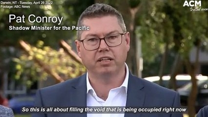 Pat Conroy says Scott Morrison wants Chinese state media broadcast into the Pacific | April 26 2022 | Canberra Times