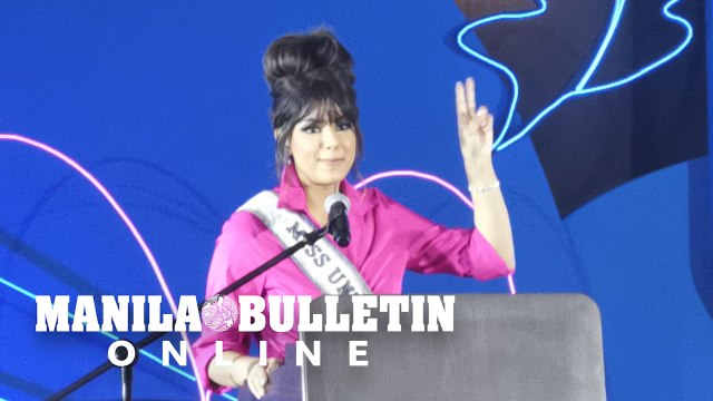 Miss Universe 2021 Harnaaz Sandhu talks about menstrual health in Manila