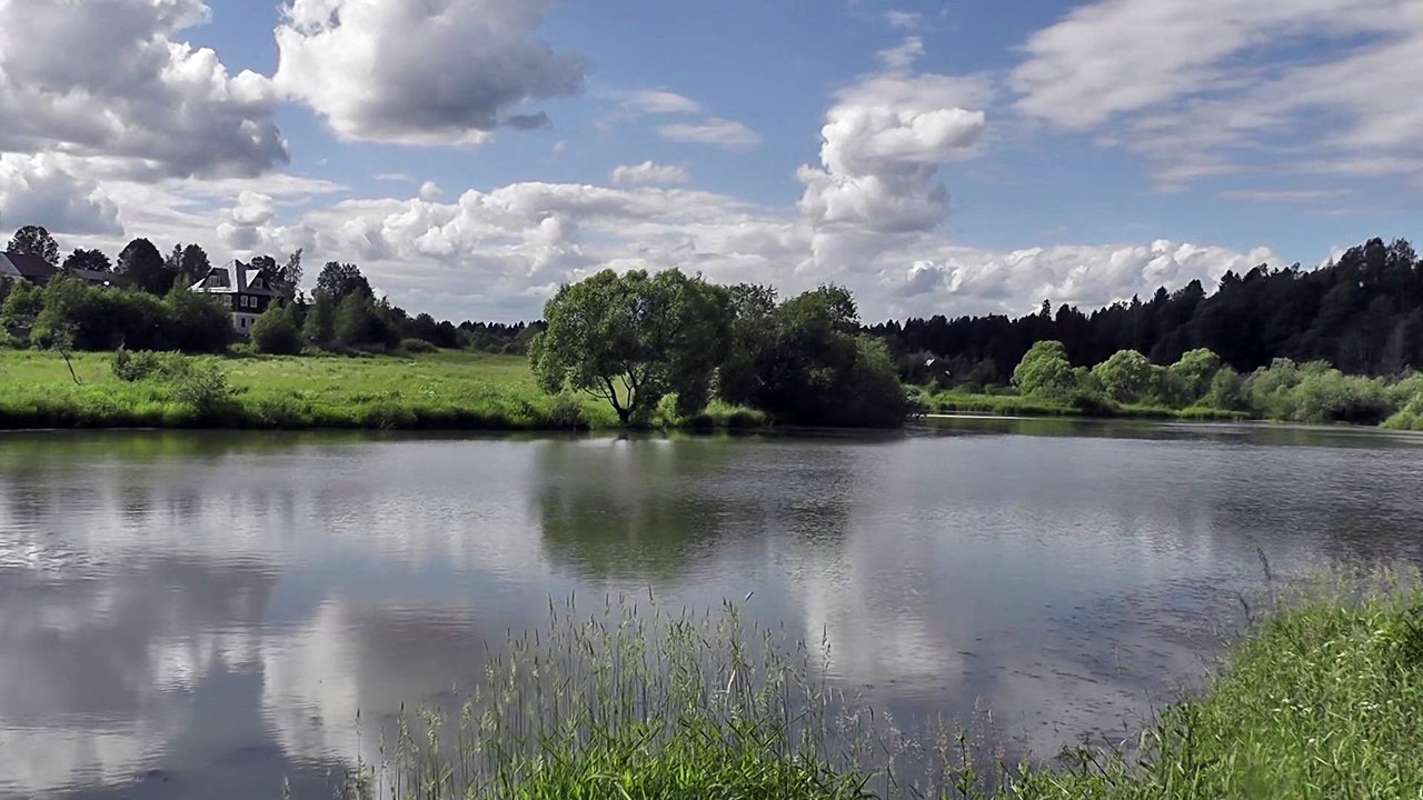 Waterside Grass Open Field & Boat