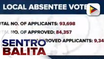 Local absentee voting, magsisimula na bukas; Local absentee voters, higit 84-K ayon sa Comelec