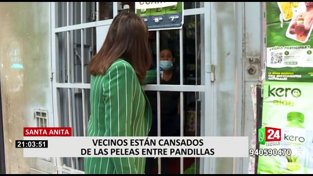 Santa Anita: Pandilleros siembran el terror por peleas con piedras y cuchillos