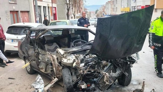 Facia gibi kazadan kıl payı kurtuldu! Şoförü görünce şikayetçi olmadı