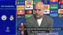 Guardiola vor Real Madrid: 