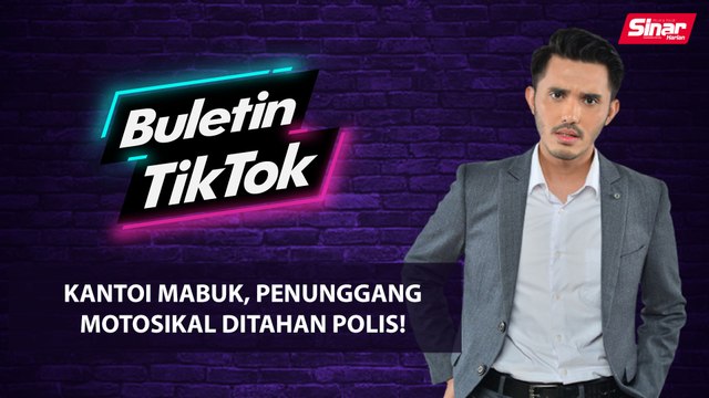 Kantoi mabuk, penunggang motosikal ditahan polis!