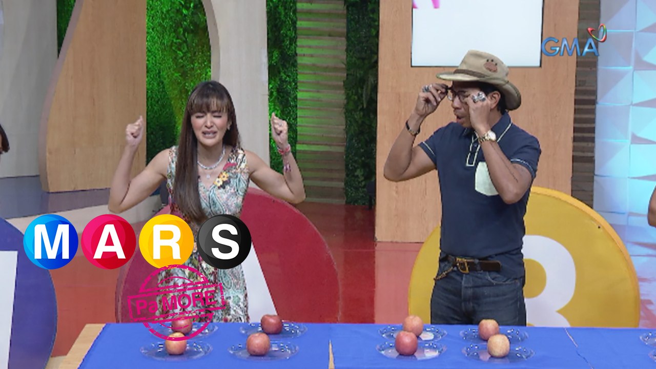 Mars Pa More: Kris Bernal, nataranta sa paghulog ng mga mansanas! | Mars Magaling