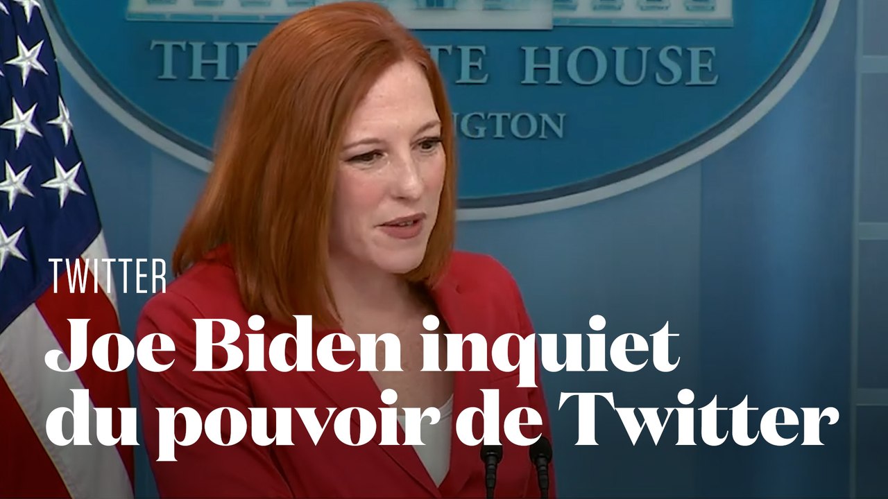 Rachat de Twitter par Elon Musk : Joe Biden est "préoccupé" par le pouvoir des réseaux sociaux