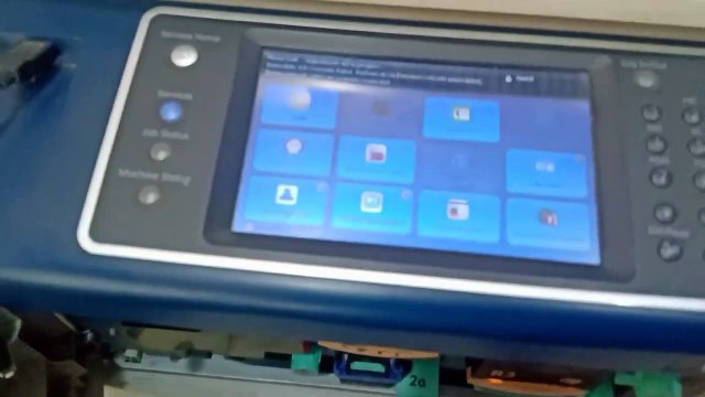 HOW TO RUN MAIN MOTOR XEROX 5855 PHOTOCOPIER MACHINE