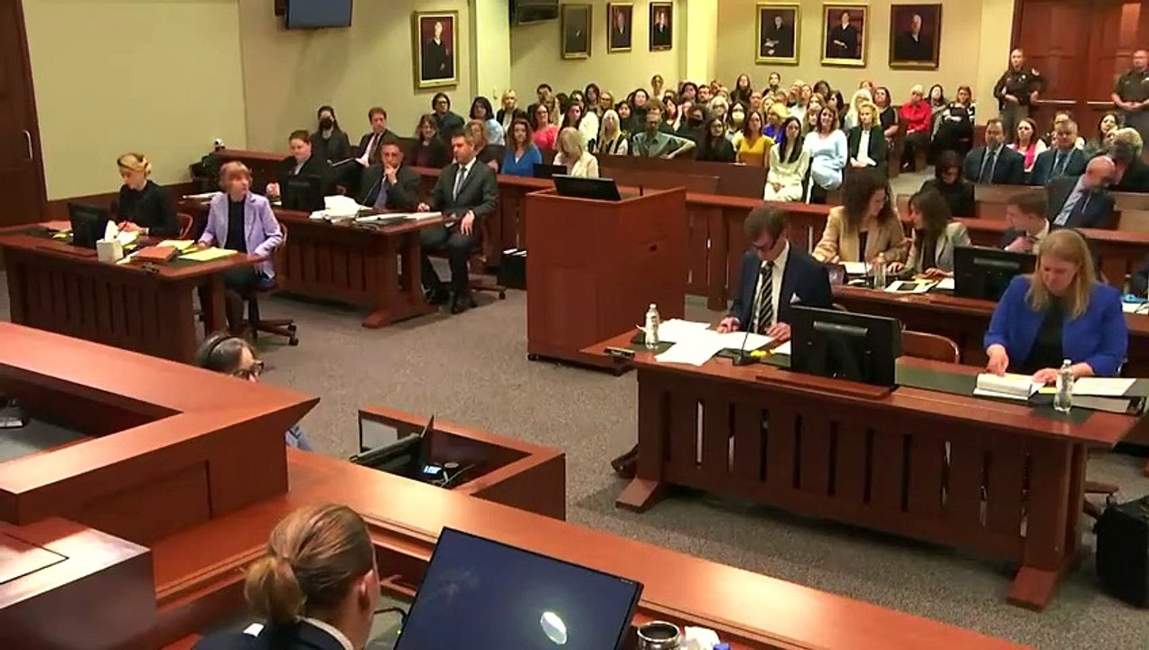 LIVE- Johnny Depp's defamation case against Amber Heard continues