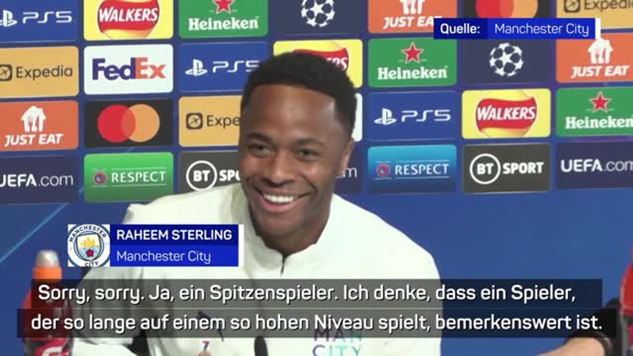 Sterling kommt mit Headset nicht klar!