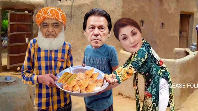 Imran Khan VS Maulana Fazlur Rehman And Maryam Nawaz ramadan Samosa funny video #imrankhanfunnyvideo #fazlurrehmanfunnyvideo #maryamnawazfunnyvideo