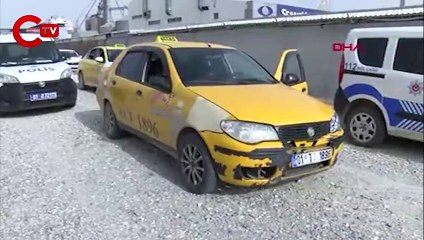 'Patronuna selam söyle' diyerek taksiyi gasbetti