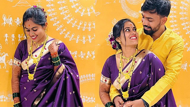 Indian Idol 12 Fame Sayli Kamble का Wedding के बाद First Pic Viral, Husband के साथ पहला लुक |Boldsky