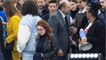 GALA VIDÉO - Éric Dupond-Moretti et Isabelle Boulay en couple : rare apparition pour la victoire d’Emmanuel Macron