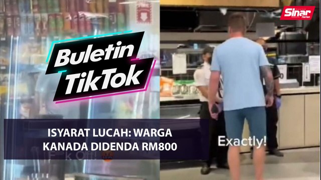 Isyarat lucah: Warga Kanada didenda RM800