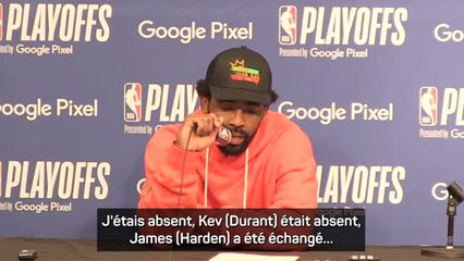 Nets - Irving - "Déçu et triste"