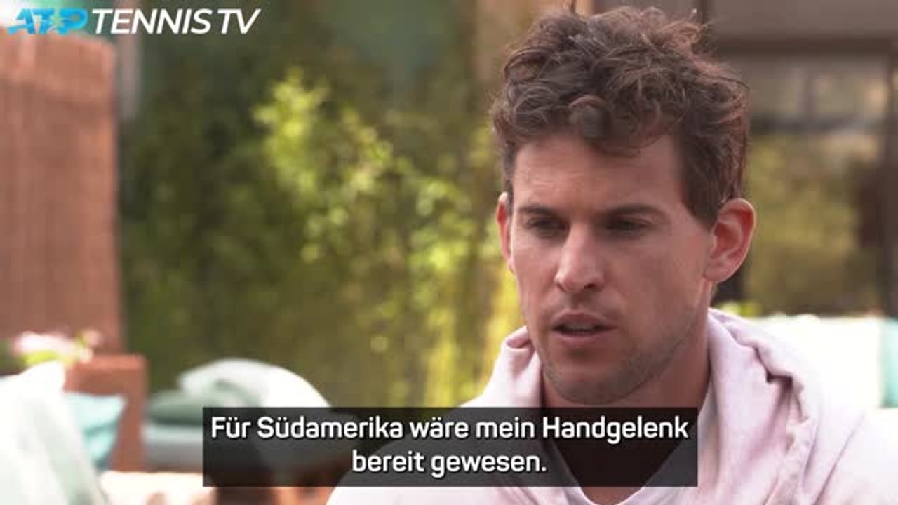 Thiem: Deshalb hat sich mein Comeback verzögert