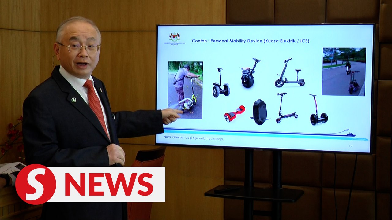 Mopeds, e-scooters among micromobility devices...