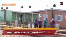 Asfaltarán calles de Itaembé Guazú