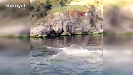 Heybeliada'da derin deniz deşarj hattı patladı