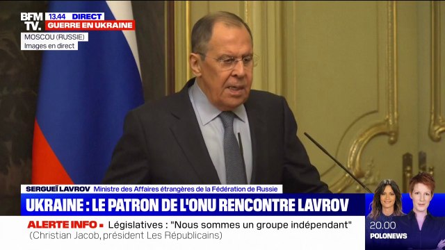 Sergueï Lavrov: Les alliés ont utilisé l'Ukraine comme un terrain pour irriter la Russie