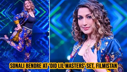 Sonali Bendre At ‘DID Lil Masters’ Set, Filmistan