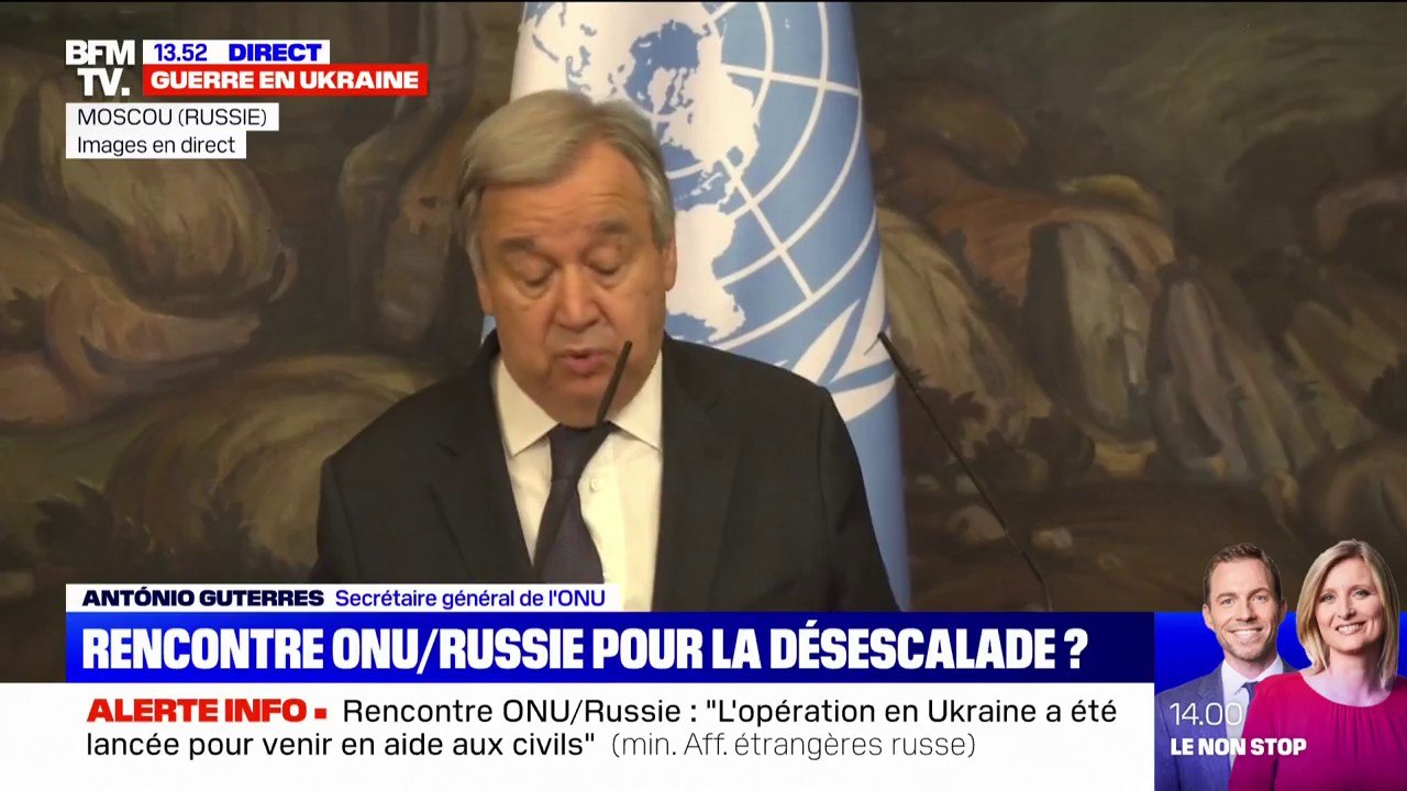 Ukraine: l'ONU demande la mise en place de "couloirs humanitaires réellement sûrs et effectifs"