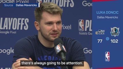'It's the play-offs man!' - Doncic downplays hard foul