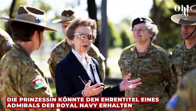 Prinzessin Anne schreibt Geschichte, wenn sie den militärischen Titel von Prinz Harry übernimmt