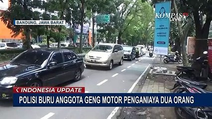 Download Video: Anggota Geng Motor Pelaku Penganiayaan 2 Orang di Bandung Masih Jadi Buronan Polisi