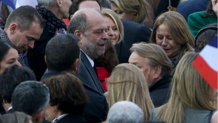 FEMME ACTUELLE - Eric Dupond-Moretti et Isabelle Boulay ensemble pour fêter la victoire d'Emmanuel Macron