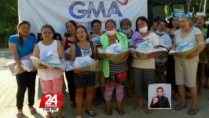 Download Video: GMA Kapuso Foundation, naghatid ng tulong sa mahigit 7,000 residenteng naapektuhan ng Bagyong Agaton sa Leyte | 24 Oras