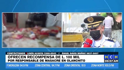 ¡L100 mil de Recompensa! Policía Nacional tras el asesino de cuatro féminas en Yoro