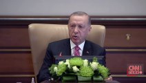 Son dakika... Cumhurbaşkanı Erdoğan açıkladı! Kapalı mekanda maske zorunluluğu kalktı