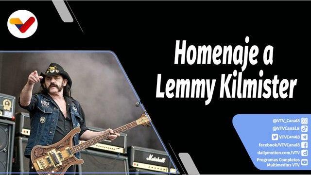 Kultura Rock | Homenaje a Lemmy Kilmister, el legendario líder de la banda Motörhead