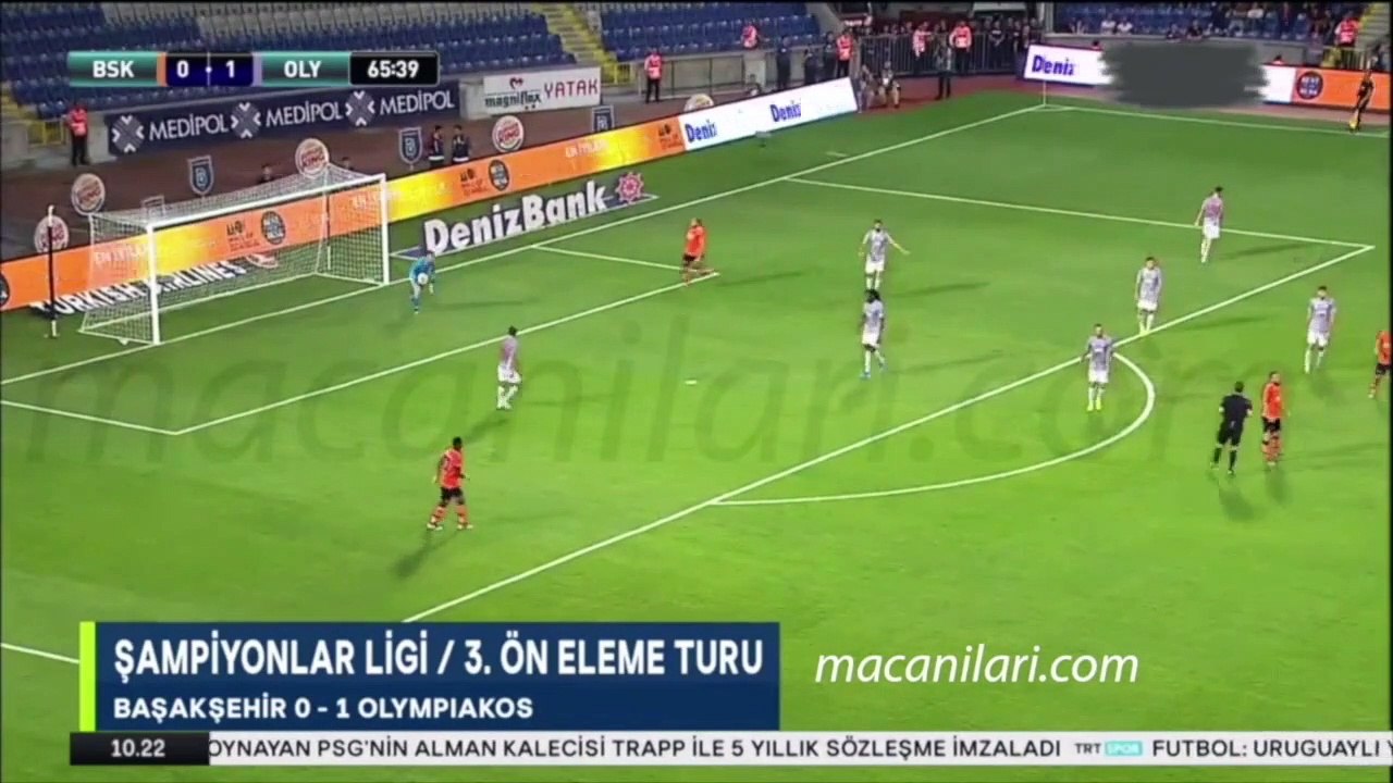 Medipol Başakşehir 0-1 Olympiacos FC [HD] 07.08...