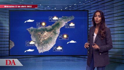 La previsión del tiempo en Canarias para el 27 de abril