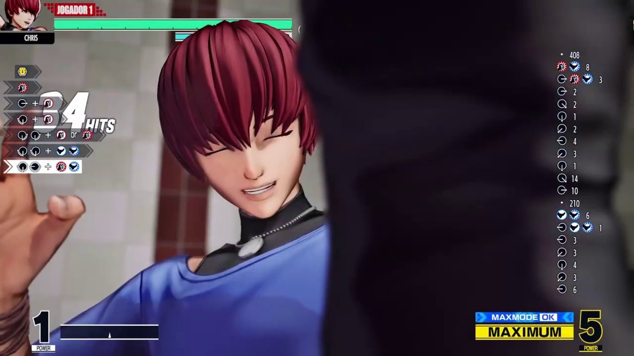 KOF XV - Combo Missions - Chris