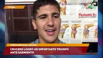 Crucero logró un importante triunfo ante Sarmiento